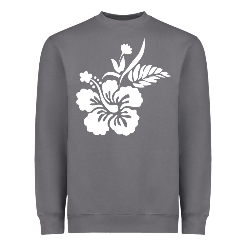 Hawaiian Flower Heavyweight Sweatshirt by artisFamous | Teevron