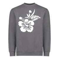 Storm hawaiian flower Heavyweight Sweatshirt - artisFamous