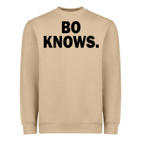 Mushroom bo knows (black text) Heavyweight Sweatshirt - artisFamous