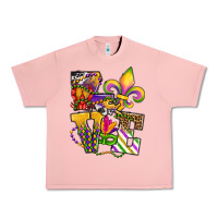 Salmon louisiana map love Urban Heavy Tee - OliviaCreatesArt