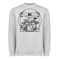 Drums Gift Heavyweight Sweatshirt | Teevron
