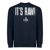 Navy official hell's kitchen it's raw Heavyweight Sweatshirt - artisFamous