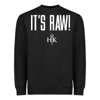 Black official hell's kitchen it's raw Heavyweight Sweatshirt - artisFamous