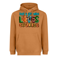 Meerkat just a girl who loves cookies Heavyweight Hoodie - AdoDesignShop