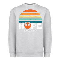 Heather Grey hope since 1977 Heavyweight Sweatshirt - artisFamous