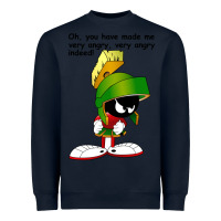 Navy marvin the martian looney toons Heavyweight Sweatshirt - artisFamous