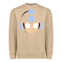 Mushroom mega man retro video game face Heavyweight Sweatshirt - artisFamous