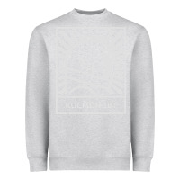 Heather Grey cosmonaut – retro soviet space race Heavyweight Sweatshirt - artisFamous