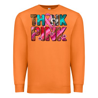 Carrot think pink cancer ribbon Premium Sweatshirt - AdoDesignShop