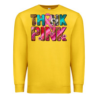 Lemon think pink cancer ribbon Premium Sweatshirt - AdoDesignShop