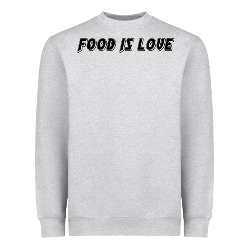 Food Is Love Heavyweight Sweatshirt by artisFamous | Teevron