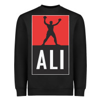 Black ali the legend Heavyweight Sweatshirt - artisFamous