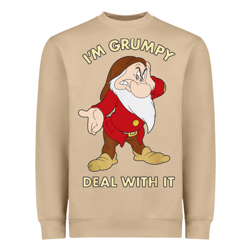 Santa Grumpy Heavyweight Sweatshirt by artisFamous | Teevron