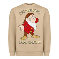 Santa Grumpy Heavyweight Sweatshirt | Teevron