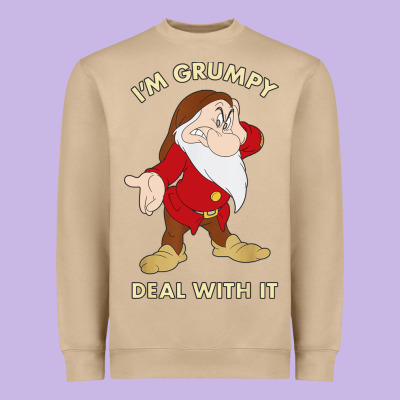 Santa Grumpy Heavyweight Sweatshirt Designed By Artisfamous