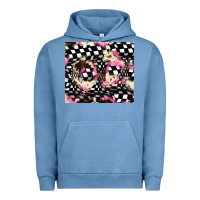 Pigment Pebble Blue race cowhide tumbler Urban Hoodie - JahusDesignShop