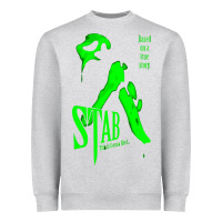 Heather Grey stab movie Heavyweight Sweatshirt - artisFamous