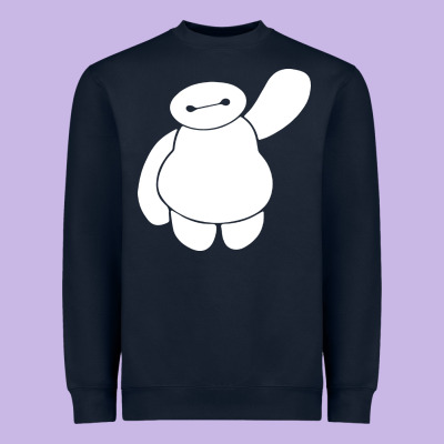 Baymax Big Hero 6 Heavyweight Sweatshirt Designed By Artisfamous