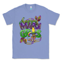 Colony Blue happy mardi gras yall Classic Tee - CowGirlArtShop