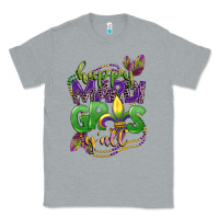 Heather Grey happy mardi gras yall Classic Tee - CowGirlArtShop