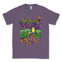 Lavender happy mardi gras yall Classic Tee - CowGirlArtShop