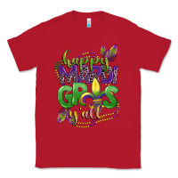 Red happy mardi gras yall Classic Tee - CowGirlArtShop