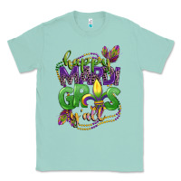 Seafoam happy mardi gras yall Classic Tee - CowGirlArtShop
