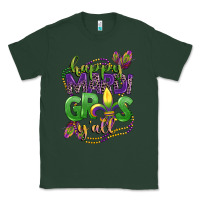 Sports Green happy mardi gras yall Classic Tee - CowGirlArtShop