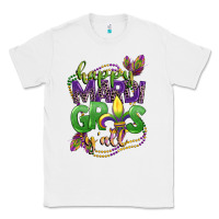 White happy mardi gras yall Classic Tee - CowGirlArtShop