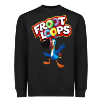 Black froot loops toucan sam Heavyweight Sweatshirt - artisFamous