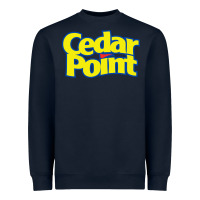Navy cedar point Heavyweight Sweatshirt - artisFamous