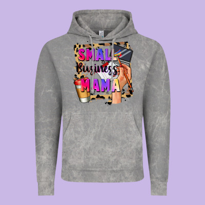 Small Business Mama Mother's Day Vintage Hoodie Designed By Fadigitalartstudio