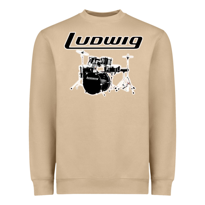 Ludwig Drum Heavyweight Sweatshirt by artisFamous | Teevron