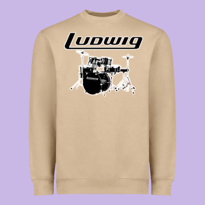 Ludwig Drum Heavyweight Sweatshirt Designed By Artisfamous