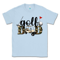 Dusty Blue golf dad Classic Tee - Artiststas