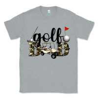 Heather Grey golf dad Classic Tee - Artiststas