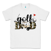White golf dad Classic Tee - Artiststas