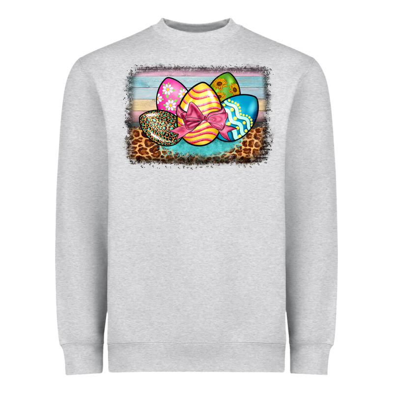 Easter Egg Background Heavyweight Sweatshirt by BarkalooDesign | Teevron