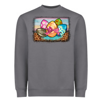 Storm easter egg background Heavyweight Sweatshirt - BarkalooDesign