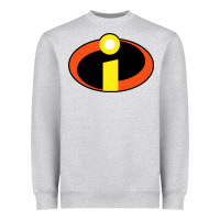 Heather Grey top incredibles Heavyweight Sweatshirt - artisFamous