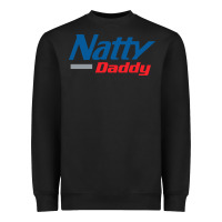 Black natty daddy Heavyweight Sweatshirt - artisFamous