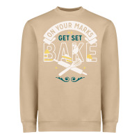 Mushroom on your marks get set bake Heavyweight Sweatshirt - artisFamous