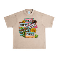 French Oak 90s country caassette tapes Urban Heavy Tee - OliviaCreatesArt