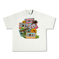 Pistachio 90s country caassette tapes Urban Heavy Tee - OliviaCreatesArt
