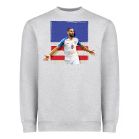 Heather Grey Usmnt Heavyweight Sweatshirt - artisFamous