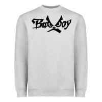 Heather Grey bad boy Heavyweight Sweatshirt - artisFamous