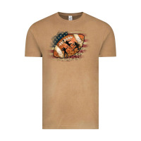 American Football Flag Players Vintage Tee | Teevron