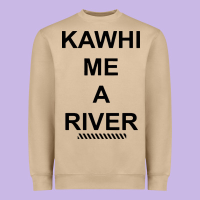Kawhi River Funny Heavyweight Sweatshirt Designed By Artisfamous