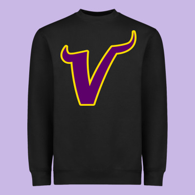Vikings Style Heavyweight Sweatshirt Designed By Artisfamous