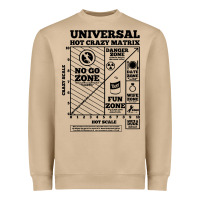 Mushroom hot crazy matrix matrix Heavyweight Sweatshirt - artisFamous